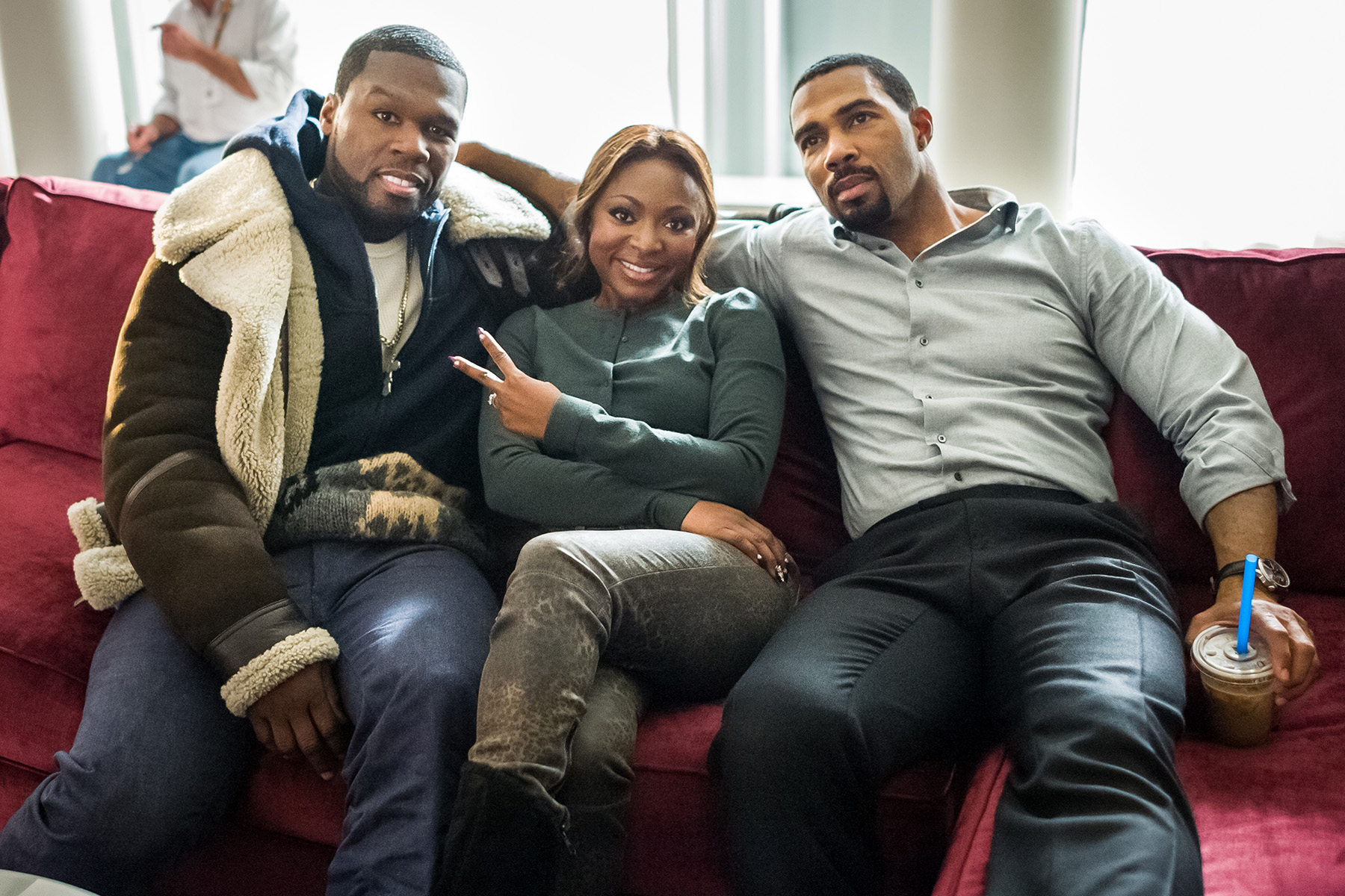 Still of Omari Hardwick, Naturi Naughton and 50 Cent in Power (2014)