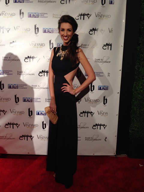 Amanda Musso attends the Fame & Philanthropy Oscar Party