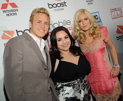 Spencer Pratt, Heidi Montag and Nikki Blonsky at event of Harold (2008)