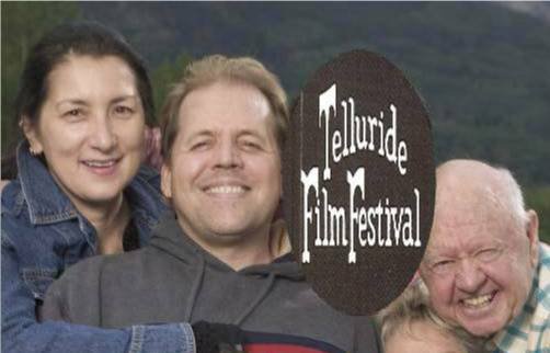 Charlene Rooney, Mark Rooney and Mickey Rooney at the 2005 Telluride Film Festival