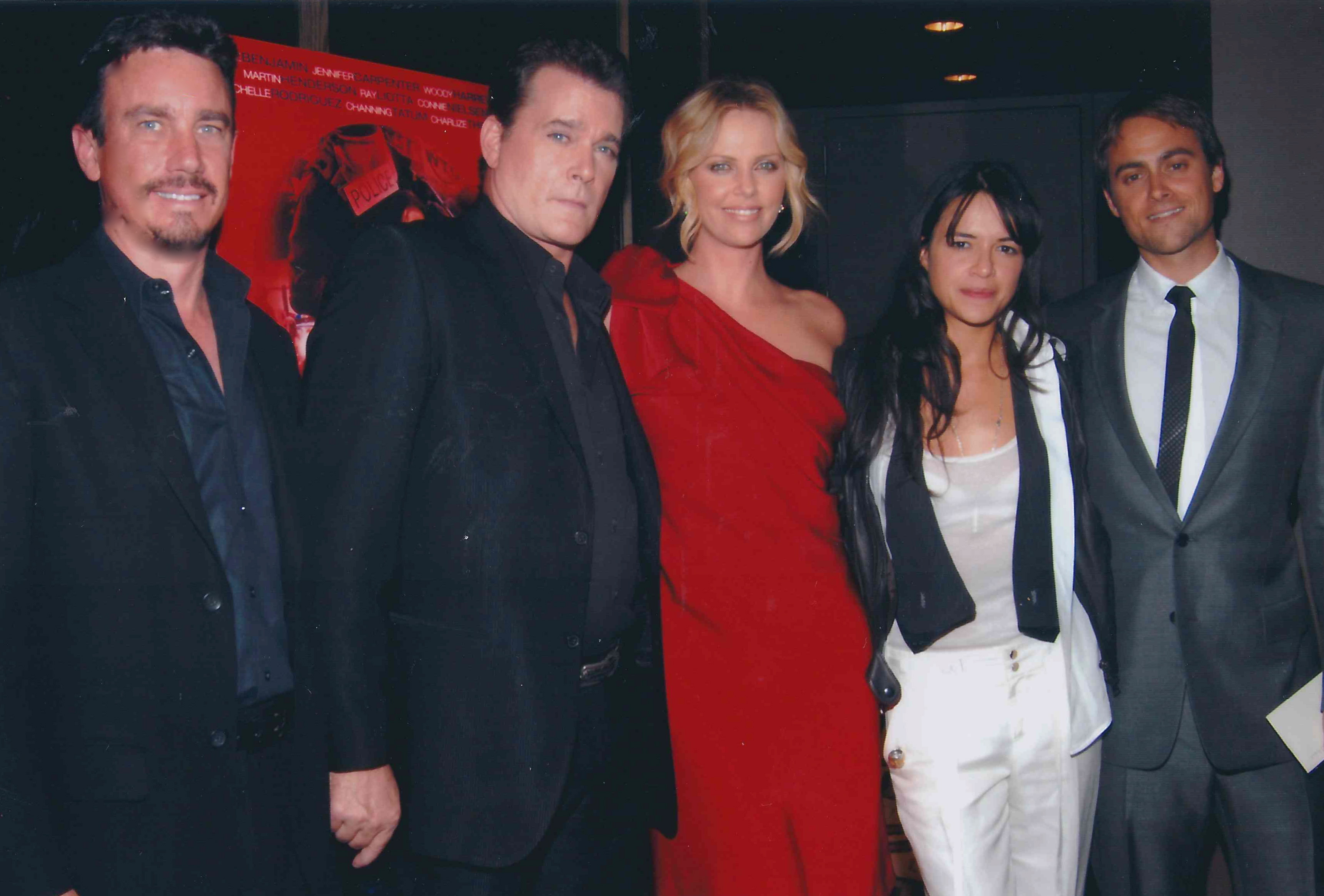 The Cinema Society / Dior Beauty NYC premier with Battle in Seattle stars Ray Liotta, Charlize Theron, Michelle Rodriguez and director Stuart Townsend