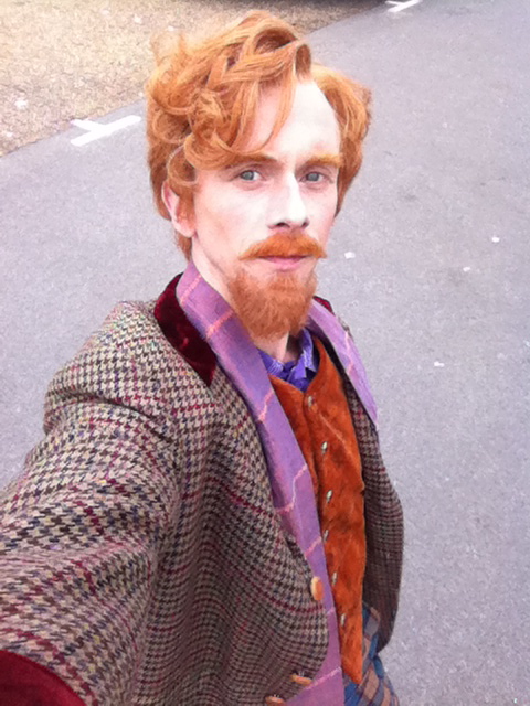 As Pimlick Hightopp in the forthcoming Alice Through The Looking Glass