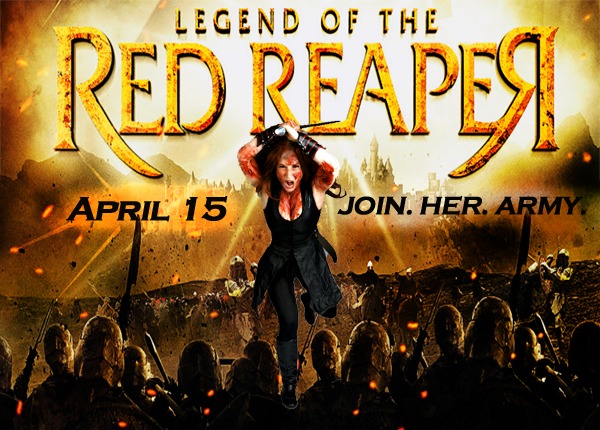 Promo art for Legend of the Red Reaper