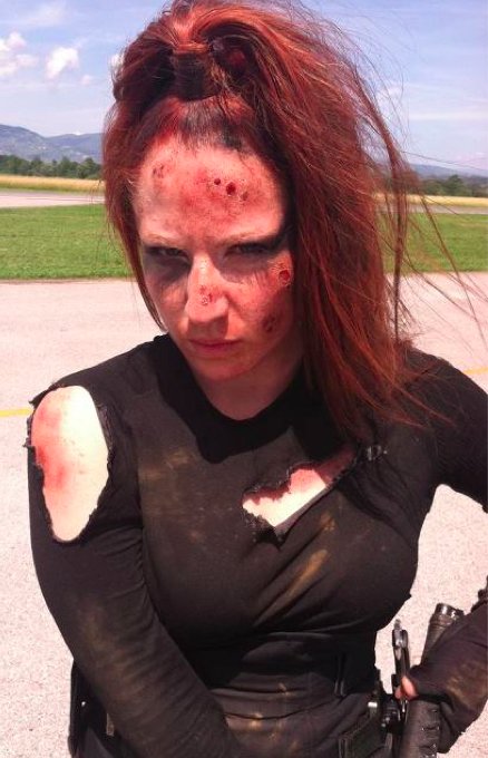 The Ginger Ninja, from the movie Zombie Massacre, shot entirely on location in Italy.