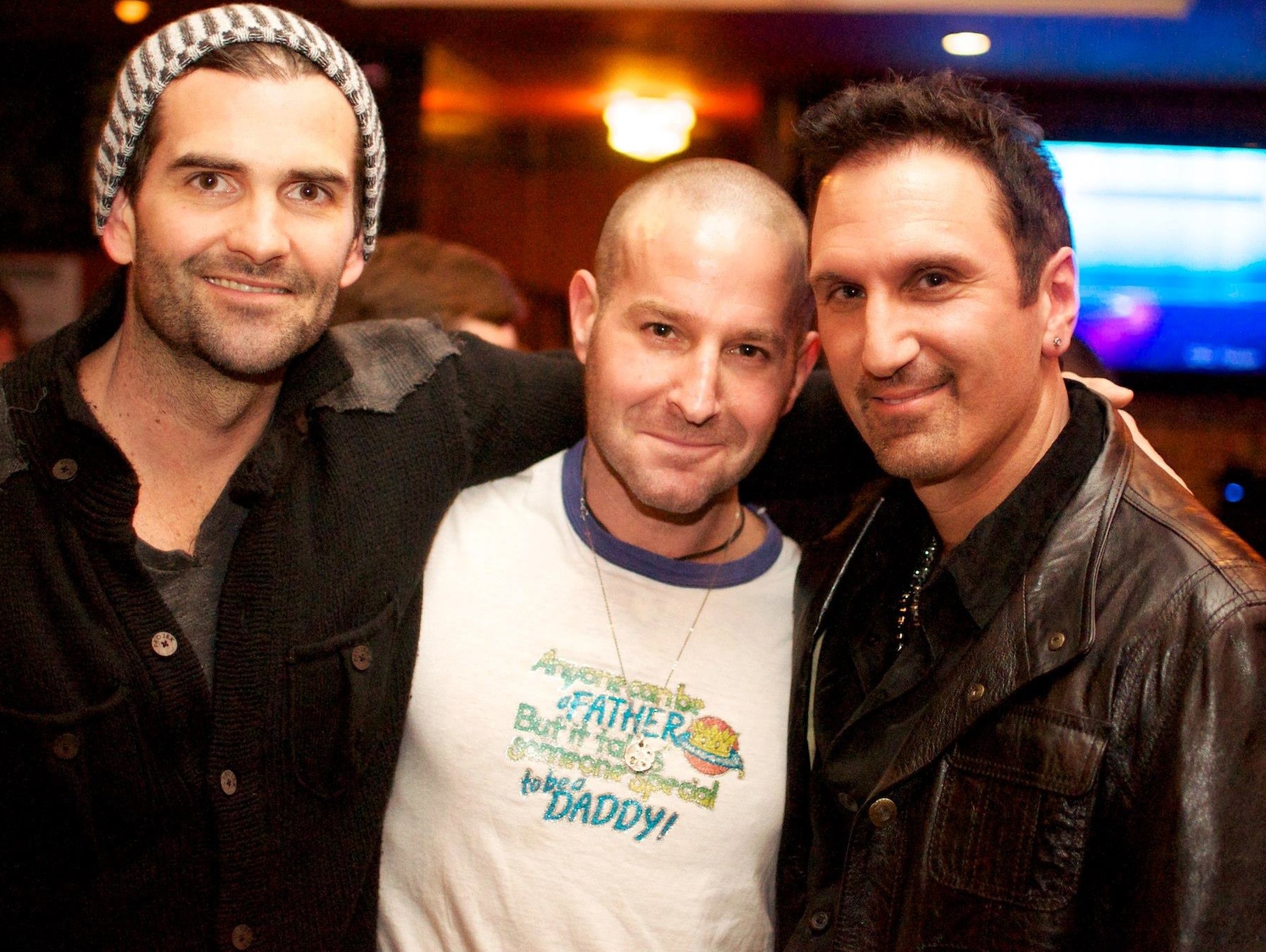 Shawn Parr, Andrew Roth and Roberto Lombardi at the premiere of 