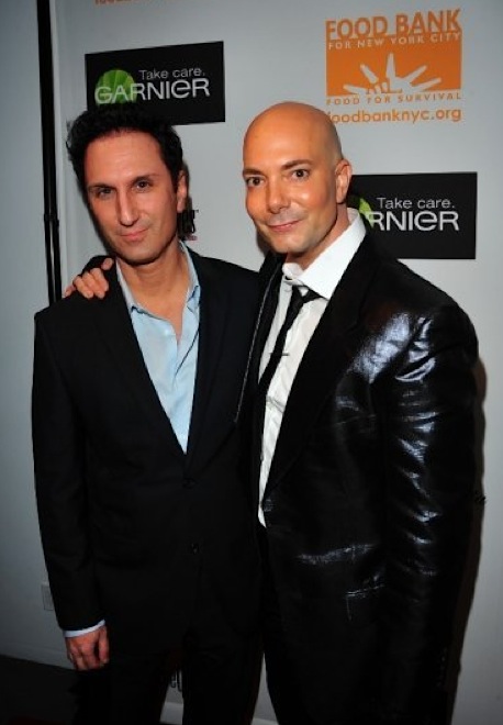 Roberto Lombardi & David Evangelista at a charity event in New York (2009)