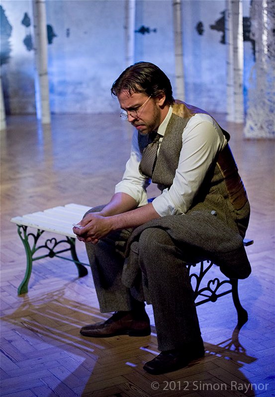 Grant Kempster as Medvedenko in Anton Chekhov's The Seagull (Madcap Theatre 2012)