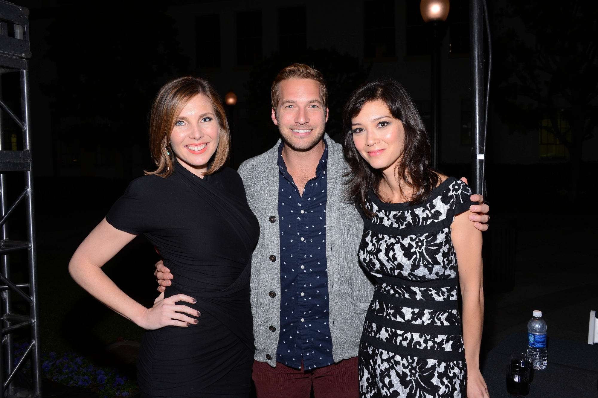 Still of June Diane Raphael, Erica Oyama and Ryan Hanson in Burning Love (2012)