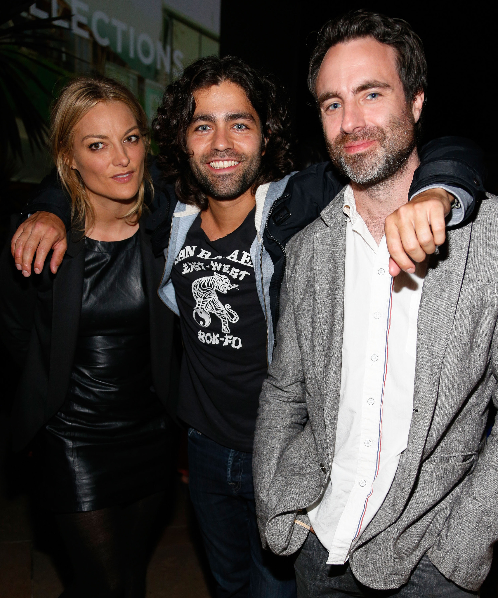 Adrian Grenier, Lucy Walker and Matthew Cooke