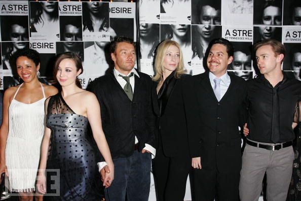 Sydney Theatre Company cast of 'A Streetcar Named Desire' Starring Cate Blanchett, Joel Edgerton, Robin McLeavy and Morgan David Jones