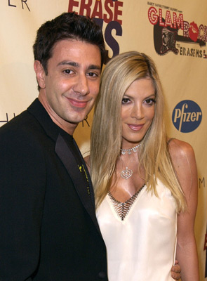 Tori Spelling and Charlie Shahnaian