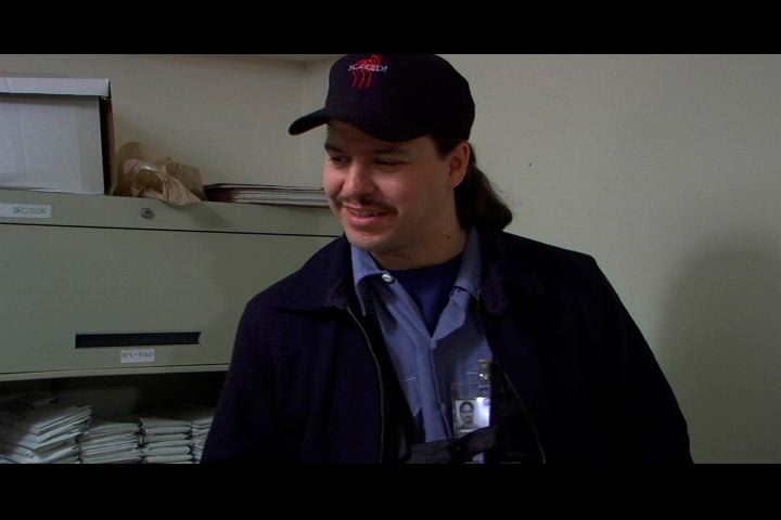 Brian J. Cano as Security Officer Dodd in 