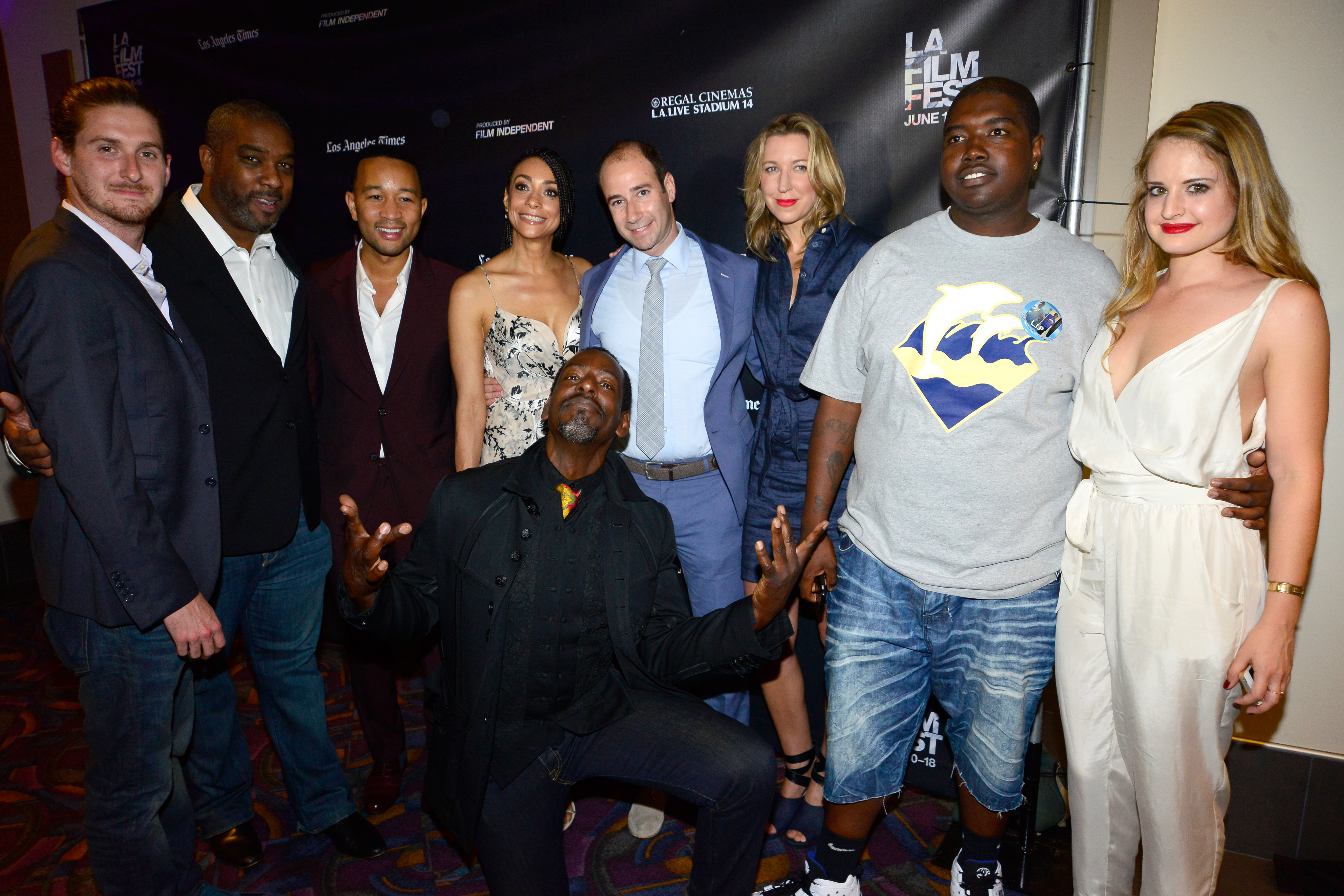 Cast and crew attend the 'Can You Dig This' screening during the 2015 Los Angeles Film Festival at Regal Cinemas L.A. Live on June 11, 2015 in Los Angeles, California.