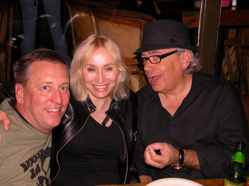 Lance Miccio and screen Icon Darlanne Fluegel and Fred
