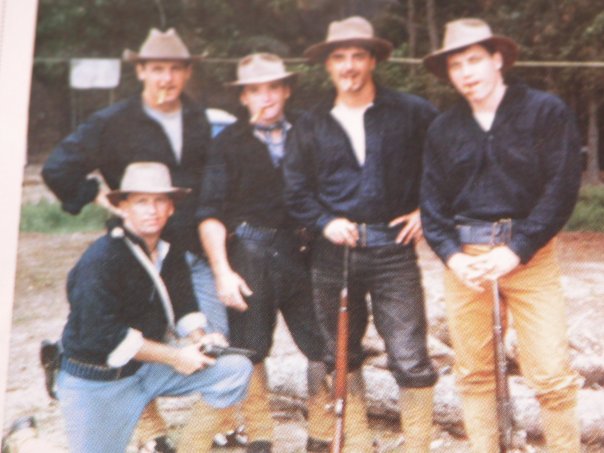 The Rough Riders in Dale Dye ,Tom Berenger Boot Camp in Palastine Texas Lance Miccio , Mark Moses , James Parks ,Chris Noth , Holt MacCallany