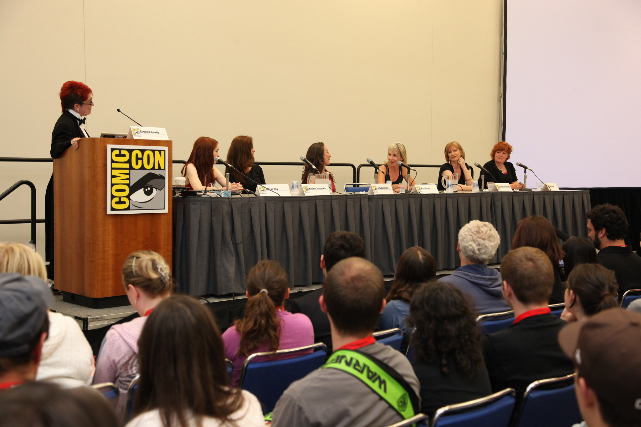 Laeta Kalogridis, Marti Noxon, Melissa Rosenberg, Felicia Day, Gail Simone and Annalee Newitz