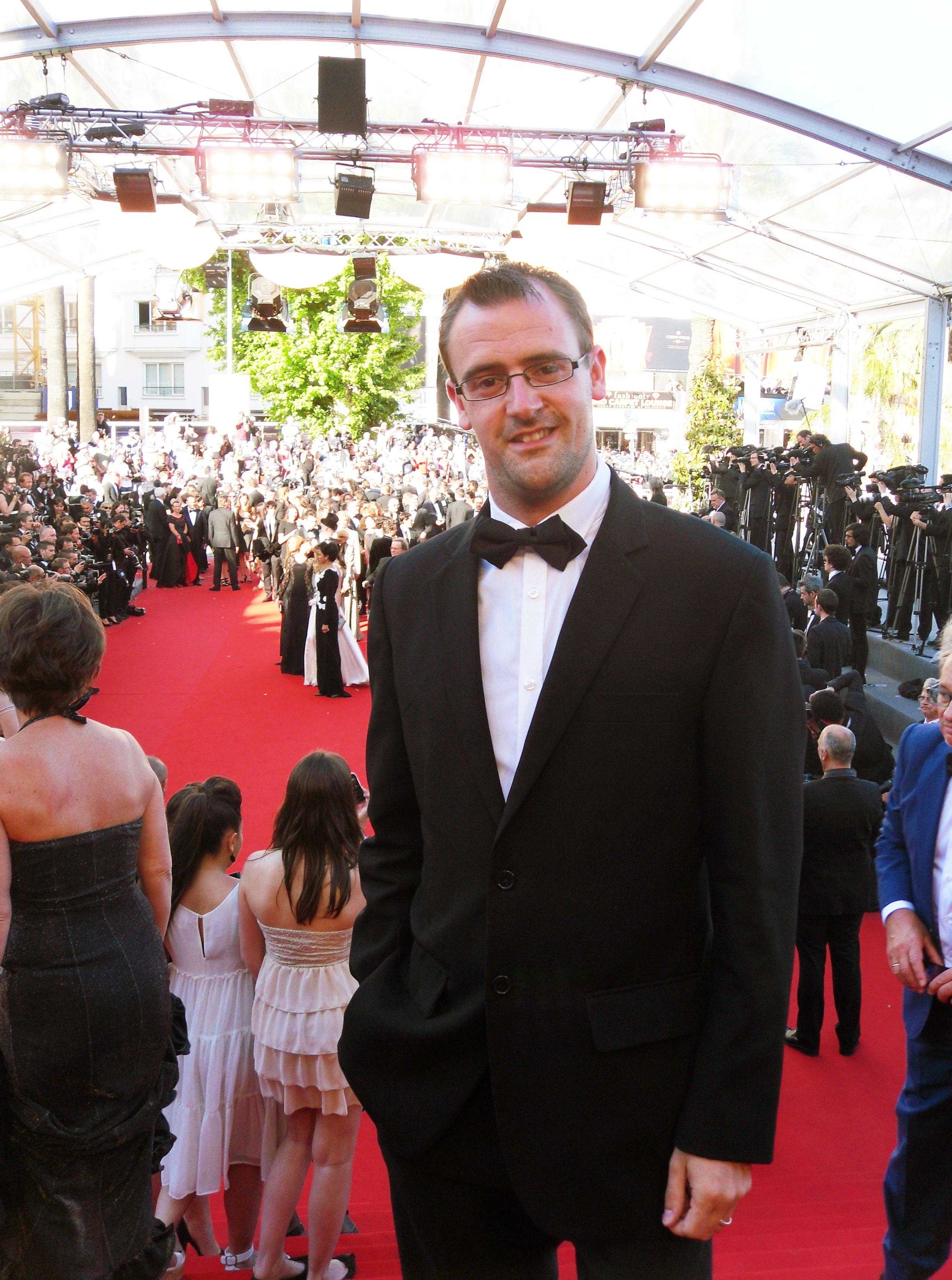 At the red carpet premiere of Alexander Payne's 'Nebraska' at the 2013 Cannes Film Festival