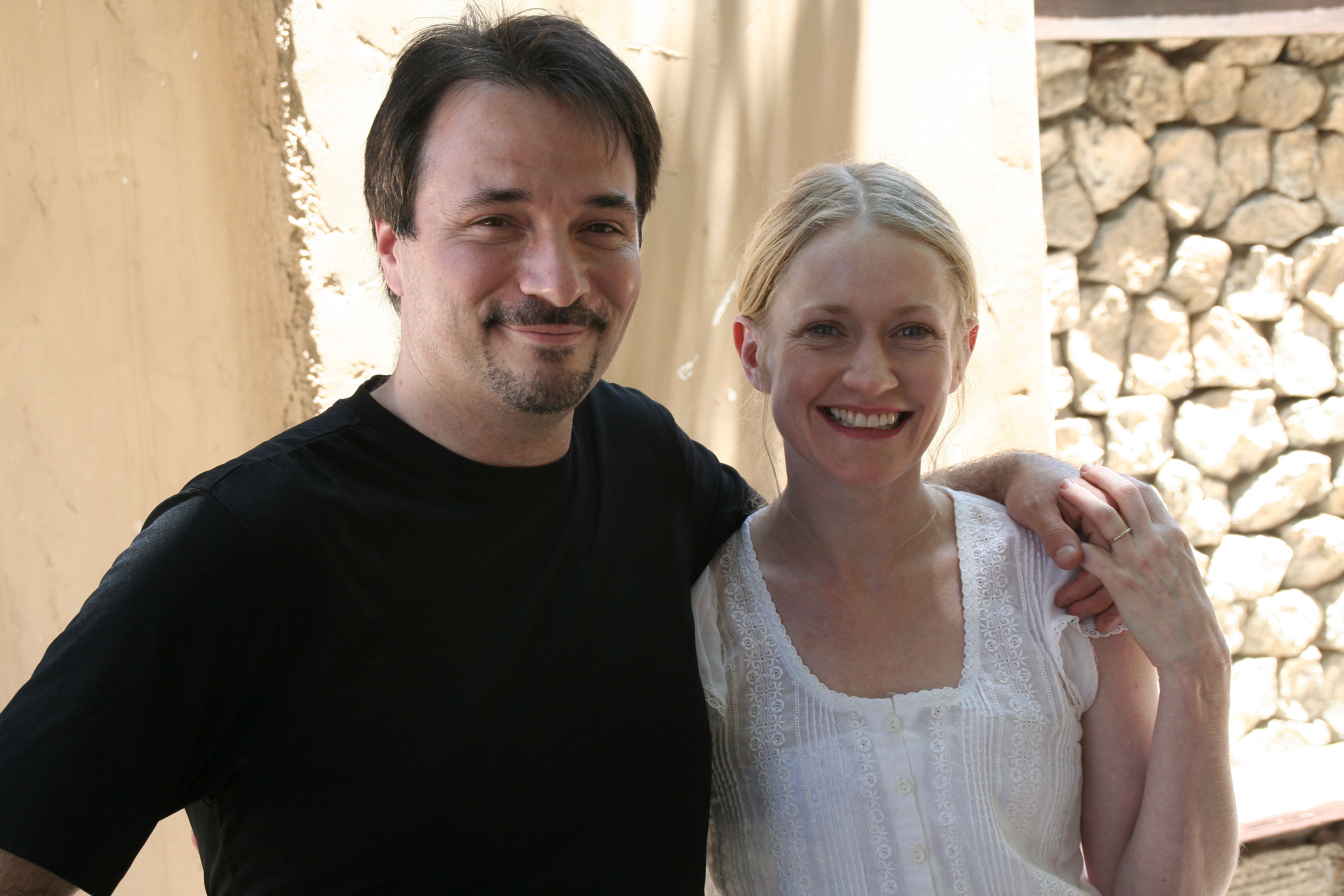 Jeremy with Paula Malcomson