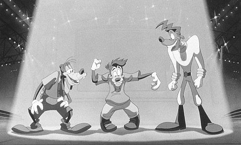 Still of Tevin Campbell, Jason Marsden and Bill Farmer in A Goofy Movie (1995)