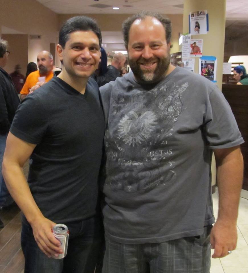 Jack Thomas Smith and Bill Mohr at the Infliction Chiller Theatre Expo Parsippany, NJ Screening (2014)
