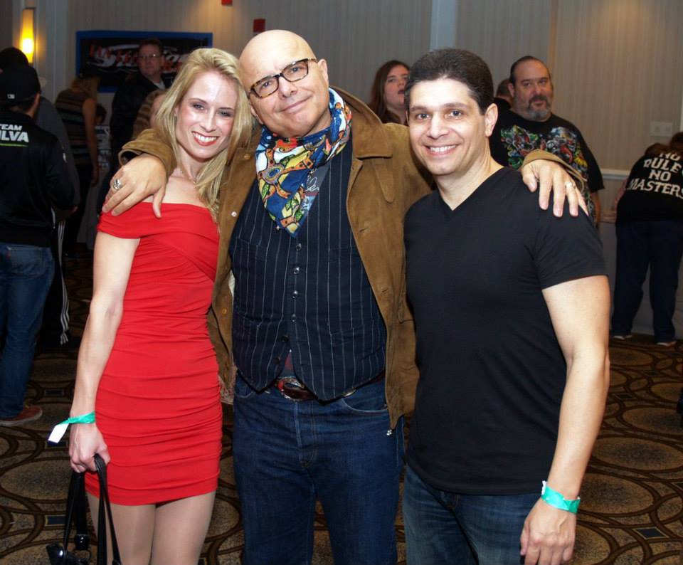 Jack Thomas Smith, girlfriend Mandy Del Rio, and Joe Pantoliano at the Chiller Theatre Expo Parsippany, NJ (2014)