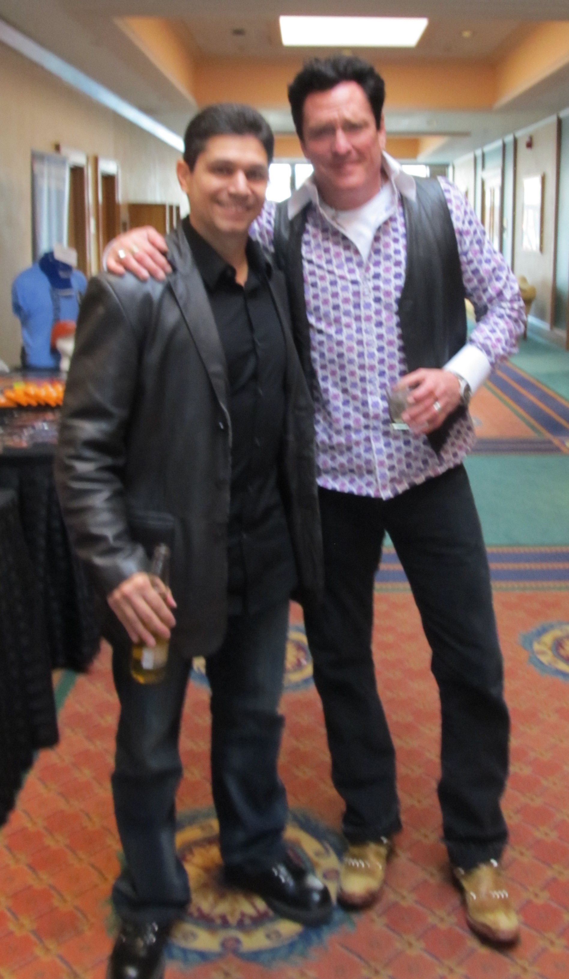 Jack Thomas Smith and Michael Madsen at the Buffalo Niagara Film Festival (2013)