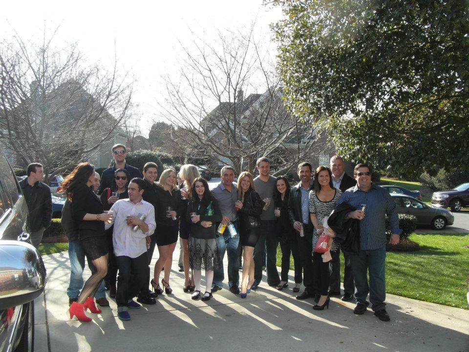 Jack Thomas Smith and guests at the Charlotte, NC private premiere (2013)