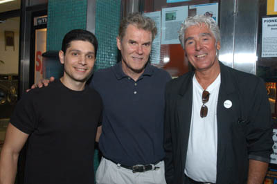 Jack Thomas Smith, actor Sean Eager, and singer/songwriter Pete Santora at the Disorder NYC theatrical premiere (2006)