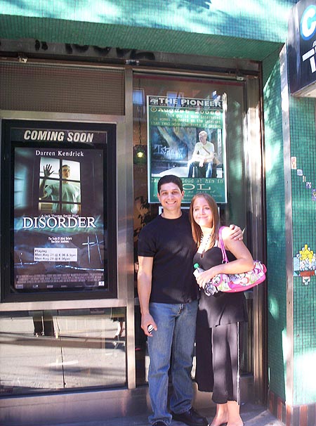 Jack Thomas Smith and daughter Megan Smith at the Disorder NYC theatrical premiere (2006)