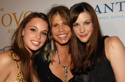 Liv Tyler, Steven Tyler and Chelsea Tallarico