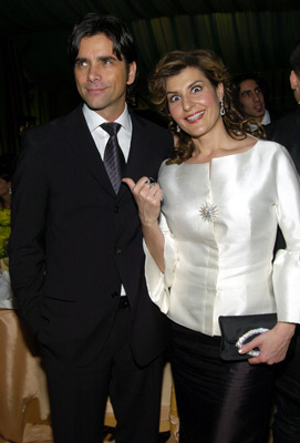 John Stamos and Nia Vardalos