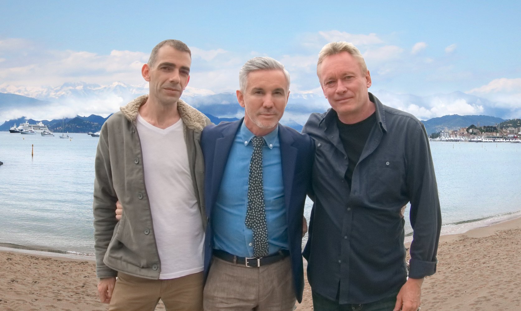 Adrian Hauser, Baz Luhrmann, Simon Duggan. Cannes 2013