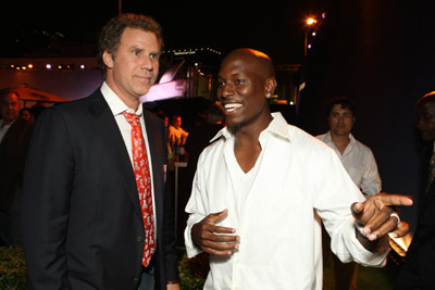 Will Ferrell and Tyrese Gibson at event of Ibroliai (2008)