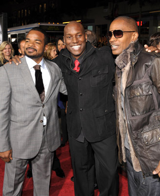 Jamie Foxx, F. Gary Gray and Tyrese Gibson at event of Law Abiding Citizen (2009)