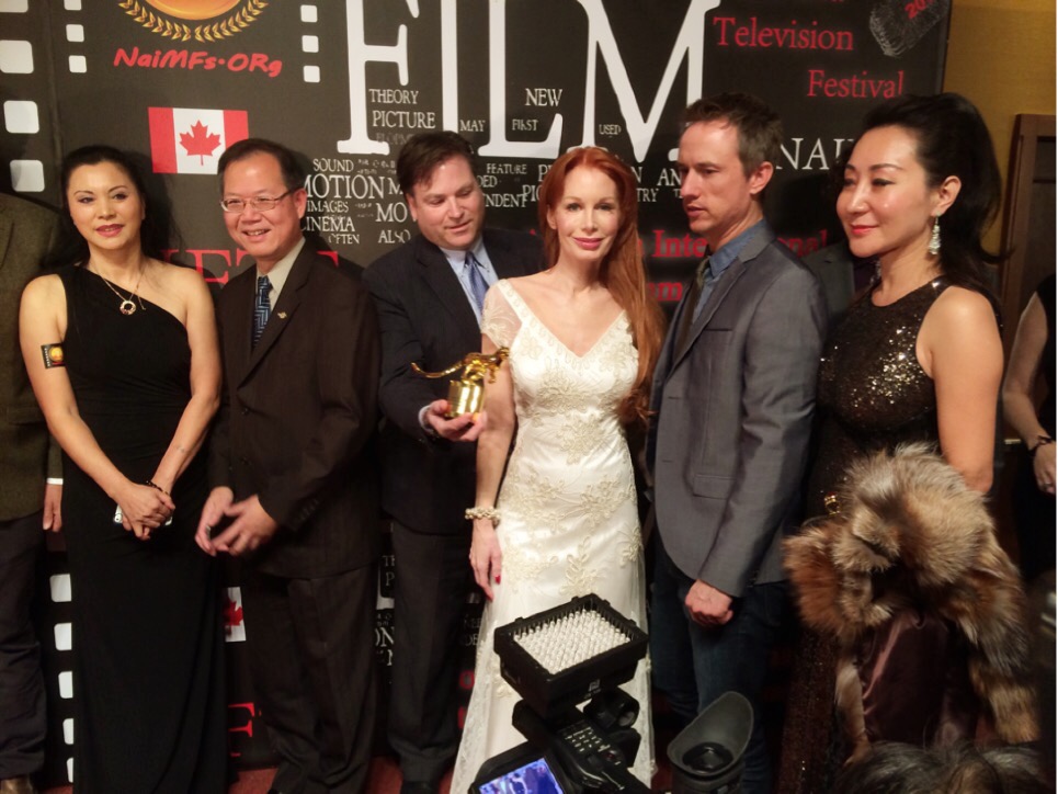 Chairman Dany Yeung and Co Chair of 1st North America International Mulitcultural Film Festival, Producer Kimberley Kates