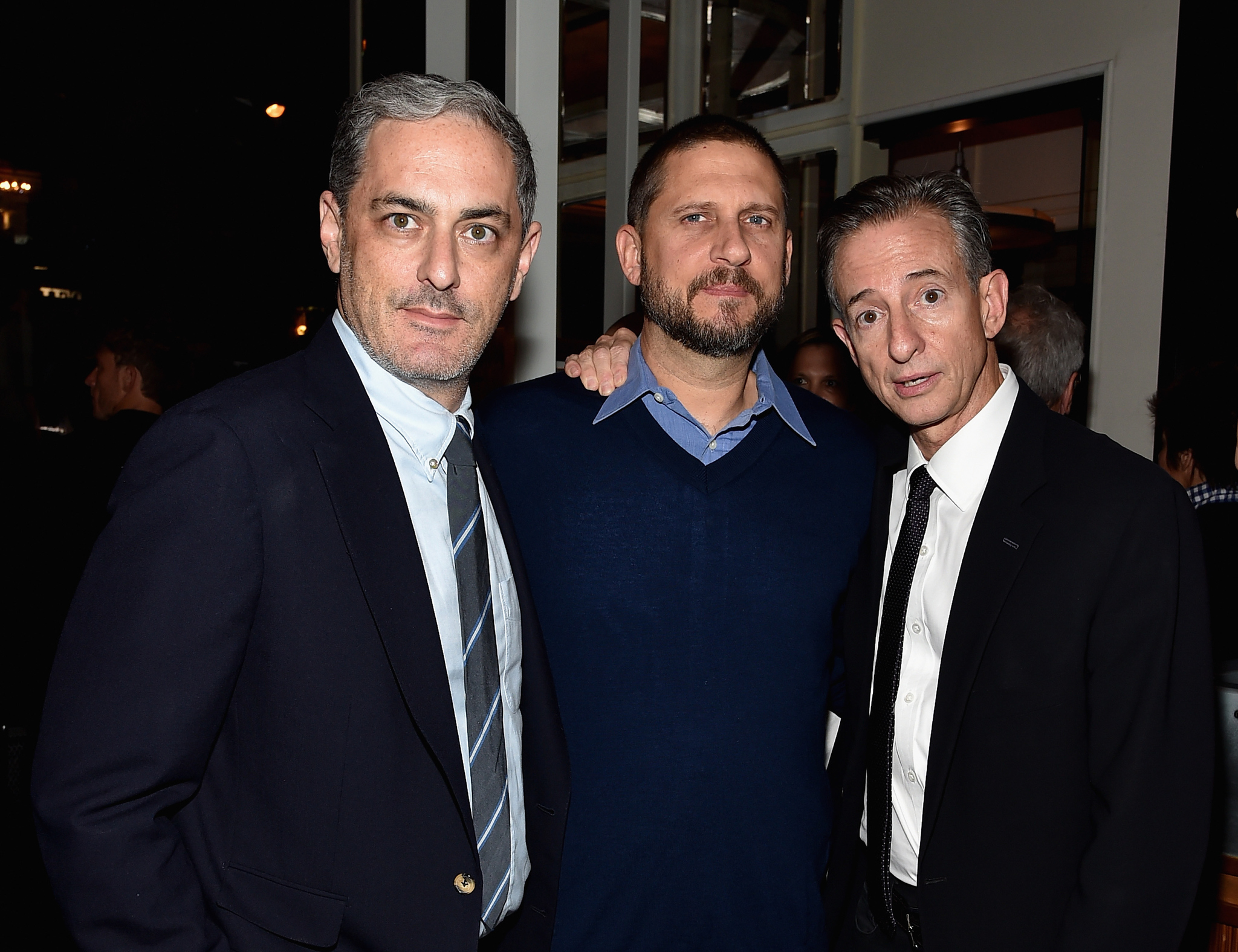 David Ayer, John Lesher and Bill Block at event of Inirsis (2014)