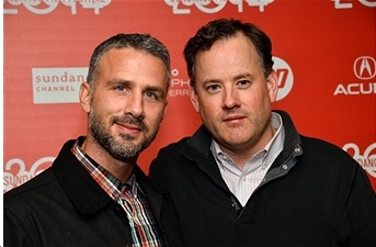 PARK CITY, UT - JANUARY 18: Co-producer Ryan Farhoudi (L) and Executive Producer Seth William Meier attend the 'Cooties' premiere at the Egyptian Theatre on January 18, 2014 in Park City, Utah.
