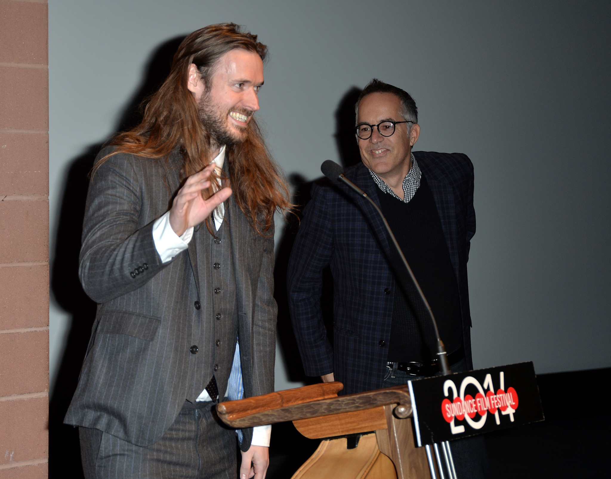 John Cooper, Mike Cahill and Astrid Bergès-Frisbey at event of I Origins (2014)