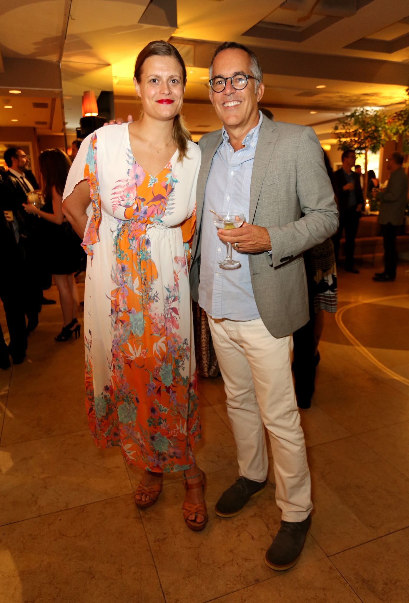 Marianna Palka and John Cooper at event of IMDb on the Scene (2015)