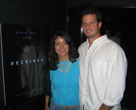 David Rountree and Rosie Garcia at the premier for 