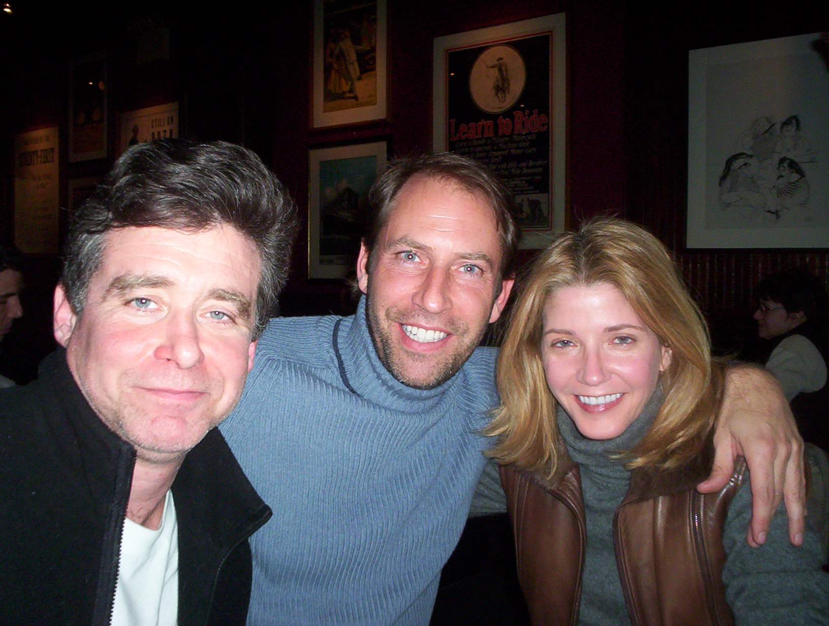 Jay McInerney, Kessler, Candice Bushnell in NYC 2006
