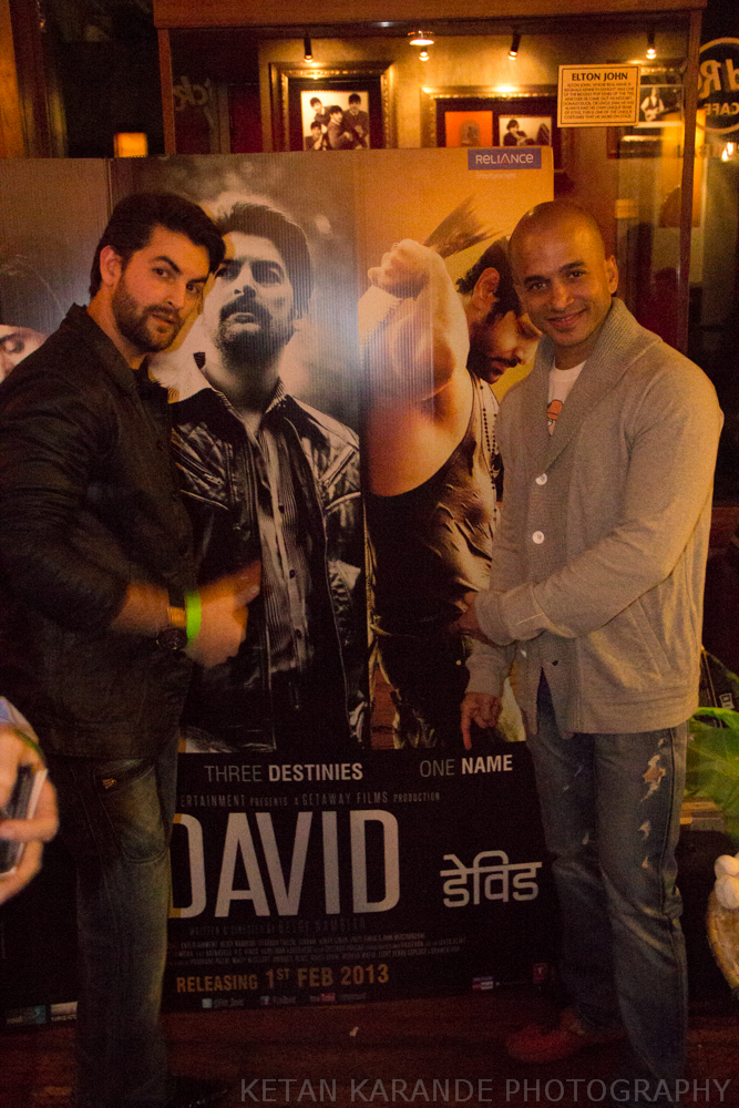 Sai and Neil Nitin Mukesh at The Official Musical of 