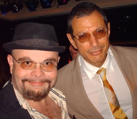 Thomas R. Bond II and friend Jeff Goldblum