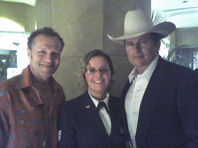 Michael Rooker & Tim Abell THE GOLDEN BOOT AWARDS.