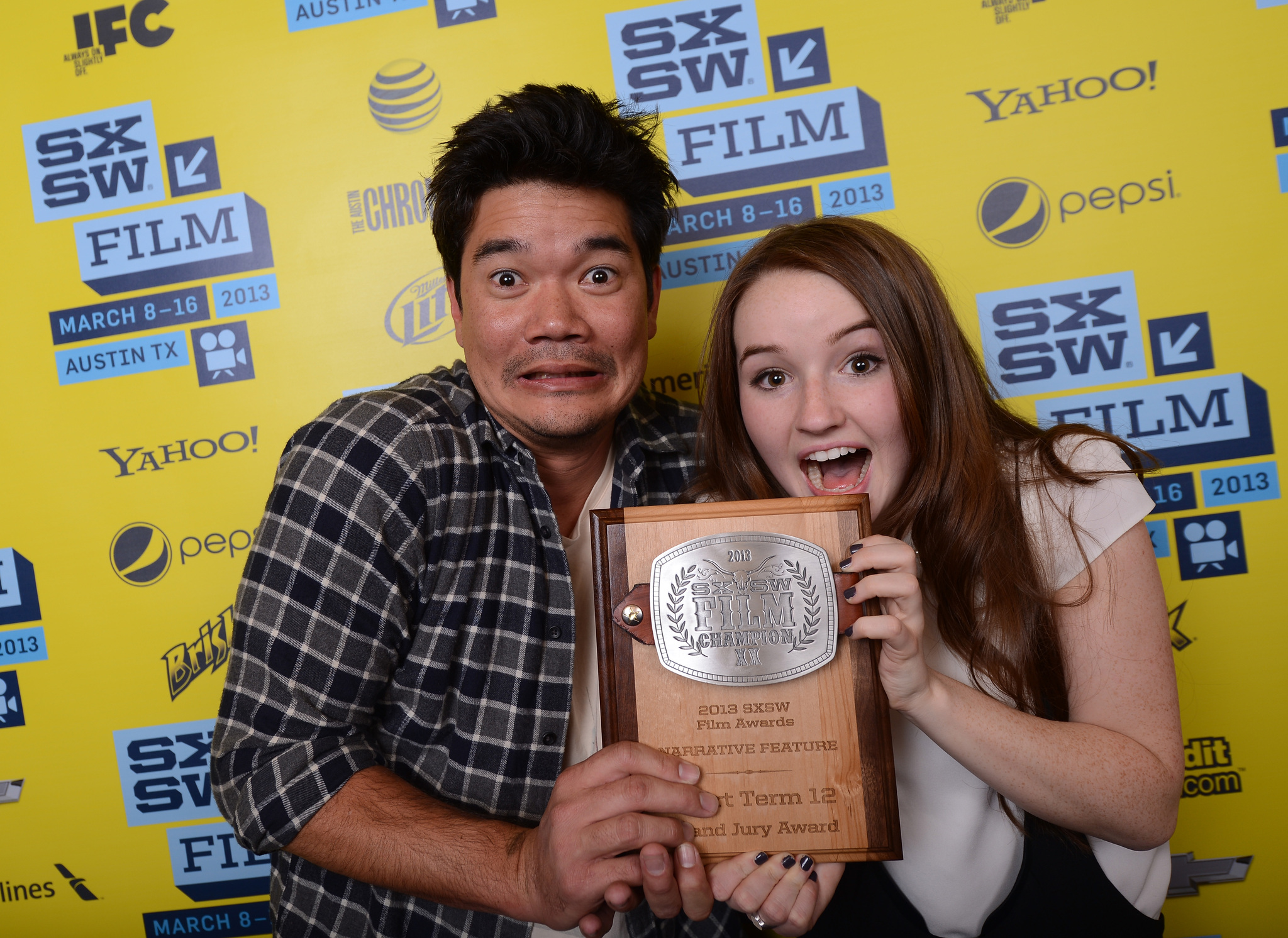 Destin Daniel Cretton and Kaitlyn Dever