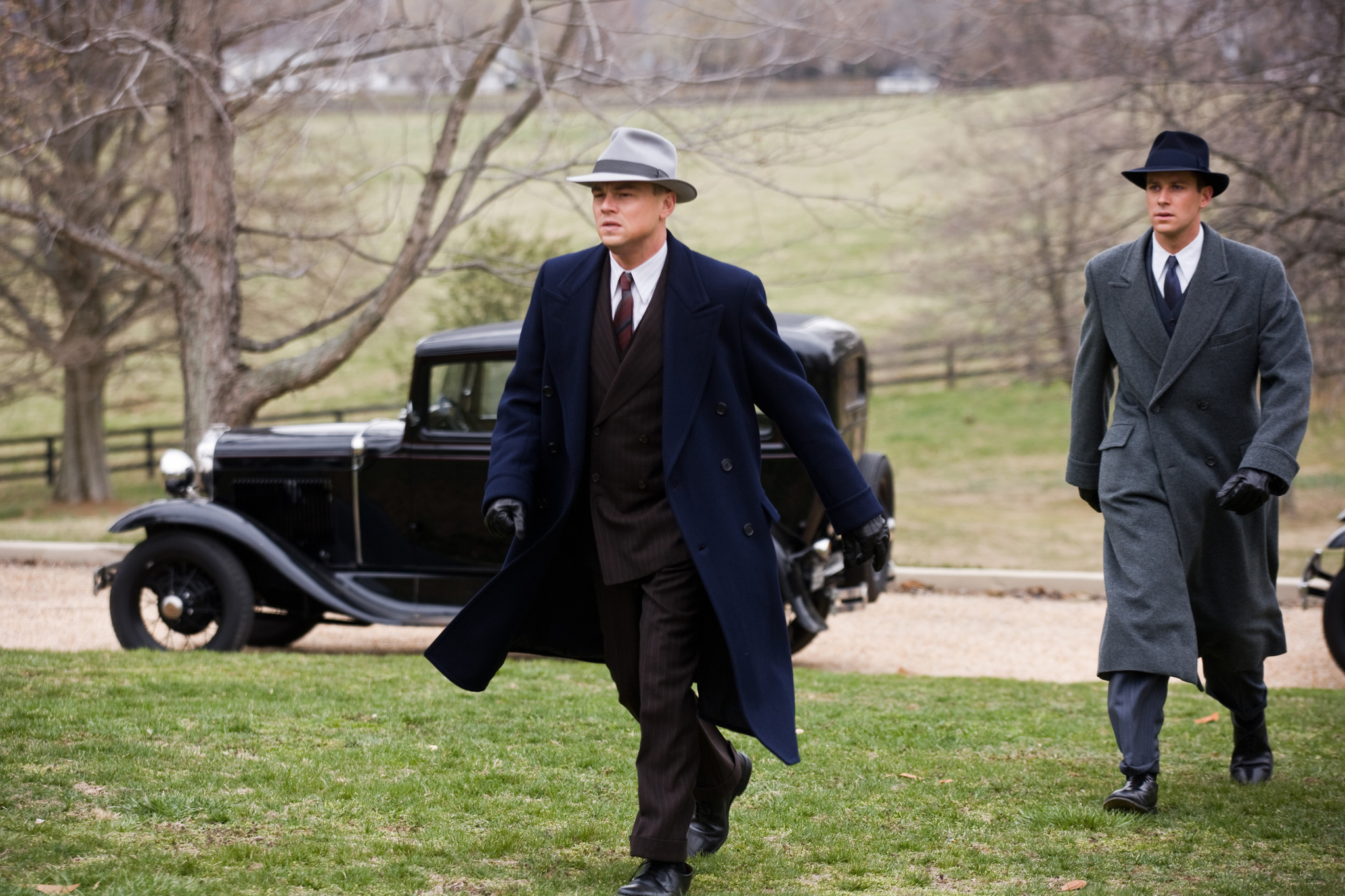 Still of Leonardo DiCaprio and Armie Hammer in J. Edgar (2011)