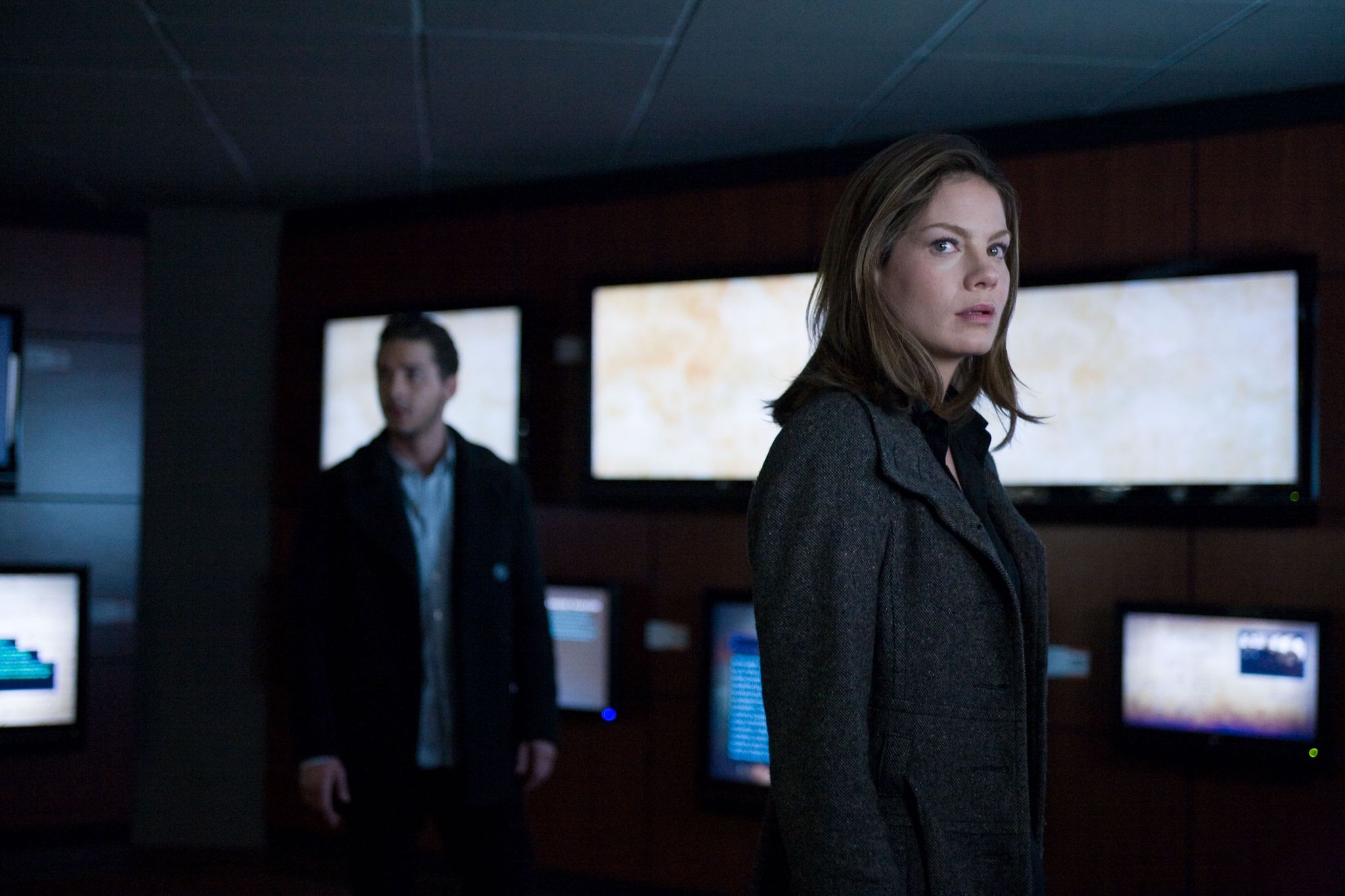 Still of Shia LaBeouf and Michelle Monaghan in Eagle Eye (2008)