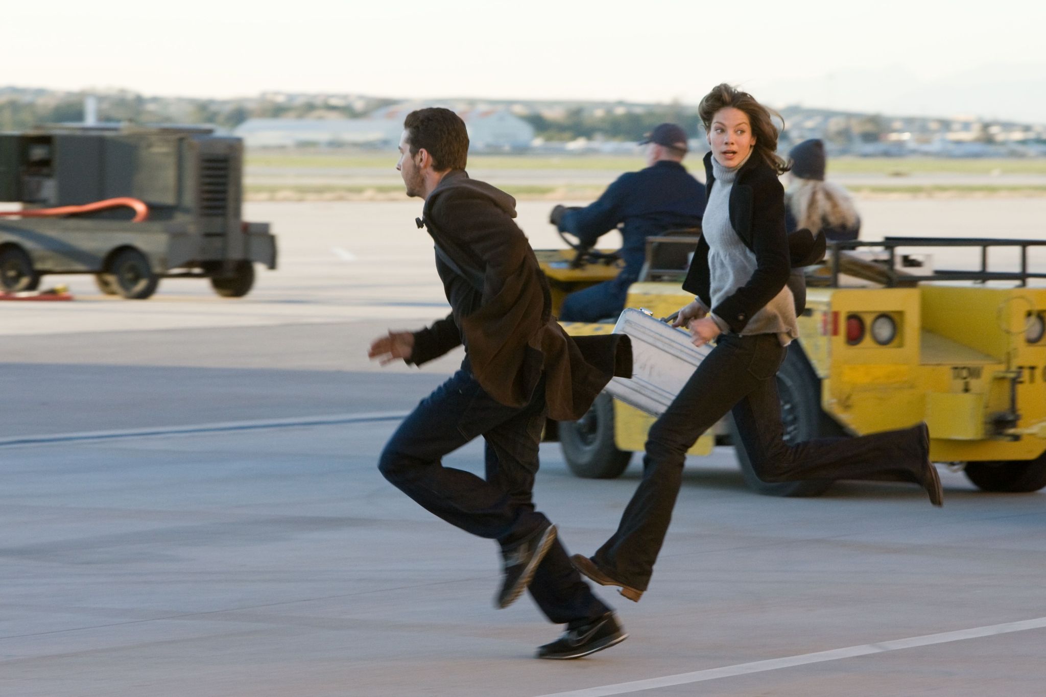 Still of Shia LaBeouf and Michelle Monaghan in Eagle Eye (2008)