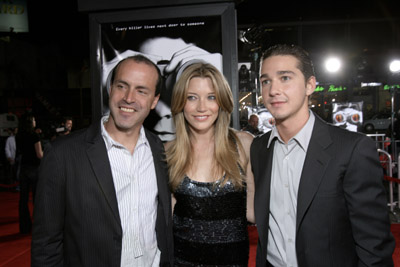 D.J. Caruso, Shia LaBeouf and Sarah Roemer at event of Paranoja (2007)
