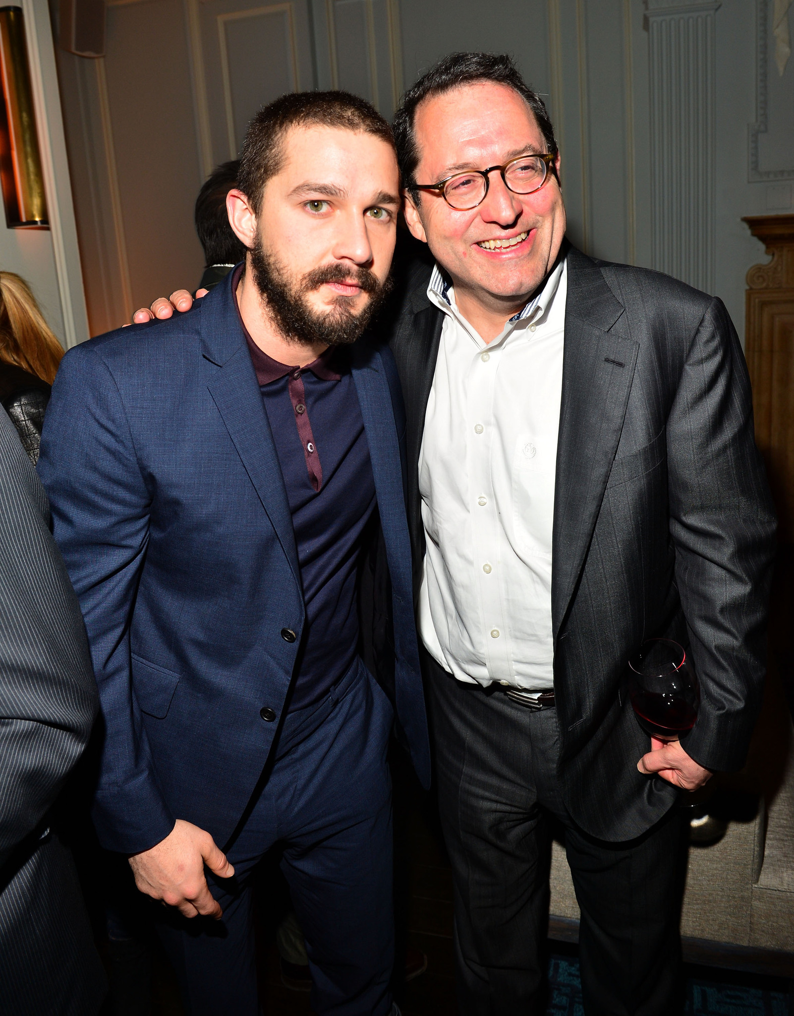Shia LaBeouf and Michael Barker at event of The Company You Keep (2012)